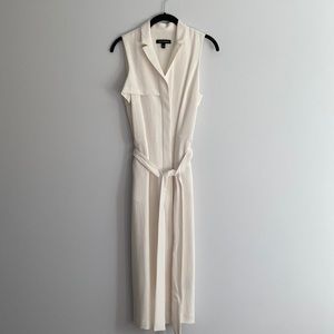 Banana Republic Sleeveless Shirt Dress w. Pockets Sz 2